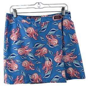 Vineyard Vines crab and‎ shell wrap skirt. Size small